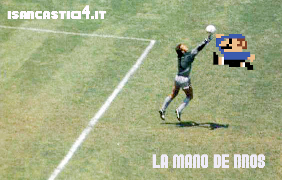 La mano de dios - Diego Armando Maradona & Super Mario Bros.